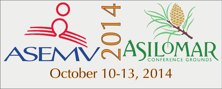 graphic: ASEMV 2014 at the Asilomar Conference Grounds
